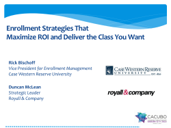 Enrollment Strategies That Maximize ROI and Deliver the Class You