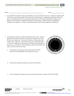 End-of-Module Assessment