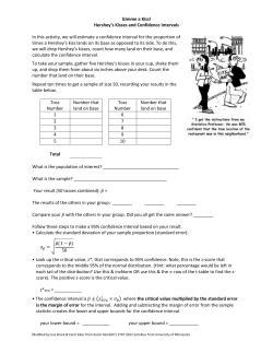 Hersheys Kiss Activity