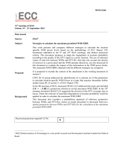 Strategies to calculate the maximum permitted WSD EIRP.