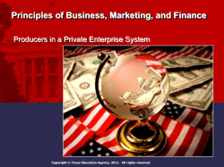 Basic Economic Problem