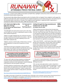 Let`s shed some light on the high price of drugs