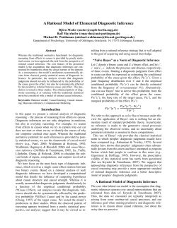 A Rational Model of Elemental Diagnostic Inference