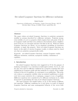 Set-valued Lyapunov functions for difference inclusions