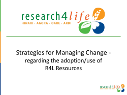 Strategies for Managing Change