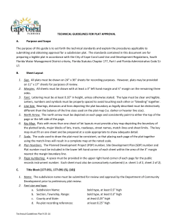 Escrow Agent Name - City of Cape Coral