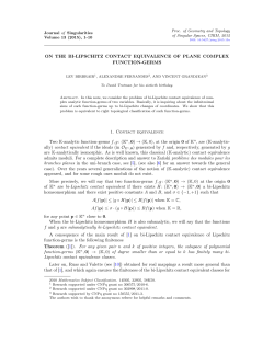 On the bi-Lipschitz contact equivalence of plane complex function