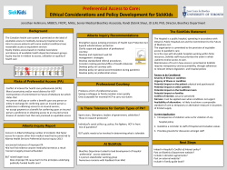 Preferential Access to Care: Ethical