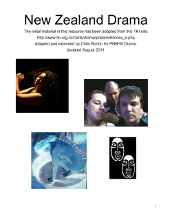 nzdrama - Arts Online