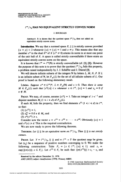 r/c0 HAS NO EQUrVALENT STRICTLY CONVEX NORM n G M. (2) x