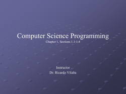 Computer Software - Department of Computer Science