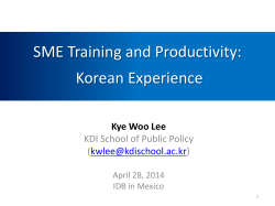 Training and Levy-Rebate - Habilidades para la Productividad