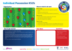 Individual Possession KS2b - Guernsey Sports Commission