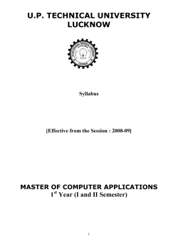 Dr. A.P.J. Abdul Kalam Technical University, Uttar Pradesh, Lucknow
