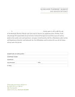 k anka kee f armers ` mark et 2016 season affidavit