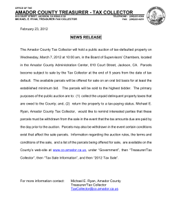 amador county treasurer