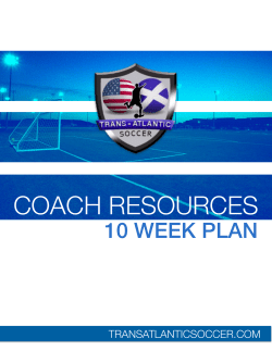 Coaching points - Greenhaven Soccer!