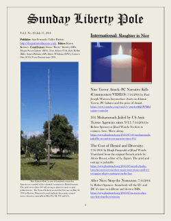 Sunday Liberty Pole - San Fernando Valley Patriots