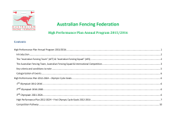Australian Fencing Federation