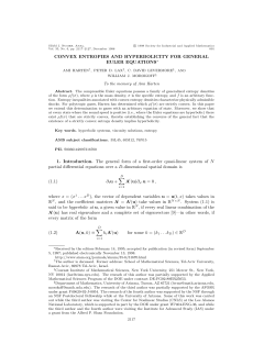 CONVEX ENTROPIES AND HYPERBOLICITY FOR GENERAL
