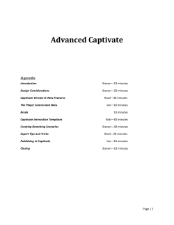 Advanced Actions