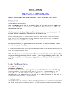 Social Thinking Information social_thinking