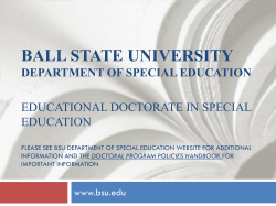 presentation - Ball State University