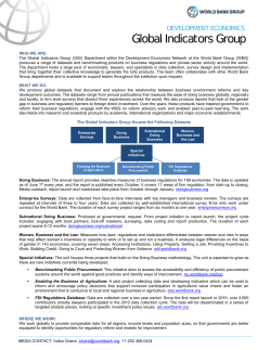 Global Indicators Group