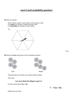 Level 5 and 6 probability questions