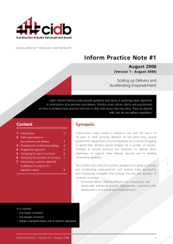 Practice Note 1