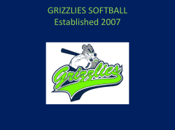 grizzlies softball