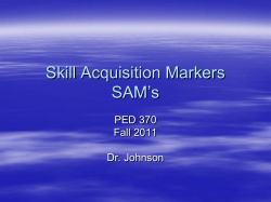 SAM`s - Academic Resources at Missouri Western