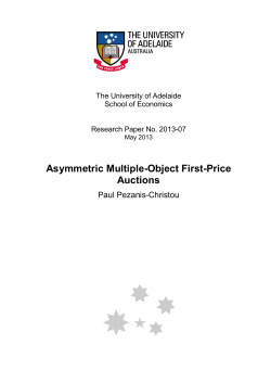 Asymmetric Multiple-Object First-Price Auctions