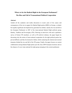 Far Right in European Parliament