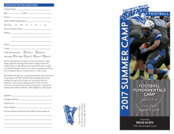 2017 summer camp - Kenton County Schools