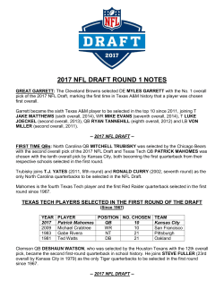 2017 nfl draft round 1 notes