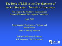 The Role of LMI in the Development of Sector