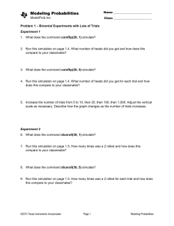 Activity overview - TI Education