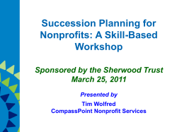 Nonprofit Executive Directors