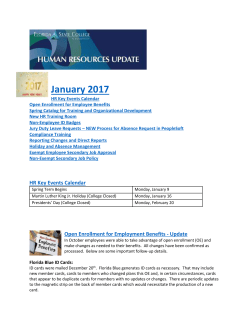 Jury Duty Leave Requests &ndash; NEW Process for Absence Request in