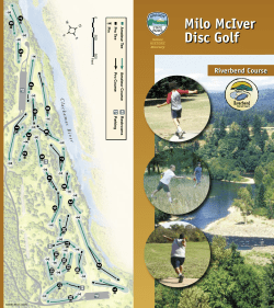 Milo McIver Disc Golf