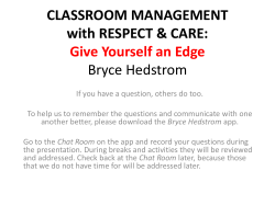 classroom management