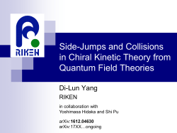 Side-Jumps and Collisions in Chiral Kinetic Theory from Quantum