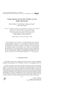Single Agents and the Set of Many-to-One Stable