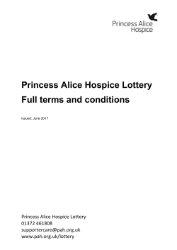 A LARGE PRINT full list of terms and conditions are available to