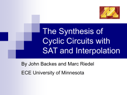The Analysis of Cyclic Circuits with Boolean Satisfiability