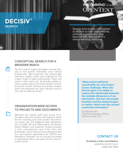 decisiv - OpenText