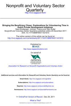 Bringing the Beneficiary Closer: Explanations for
