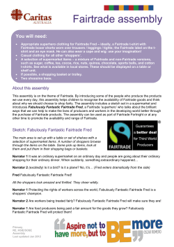 Fairtrade assembly