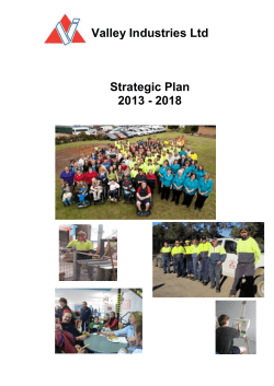 Strategic Plan 2013-2018